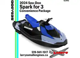 2024 Sea-doo Spark For 3 With Convenience Package 63re